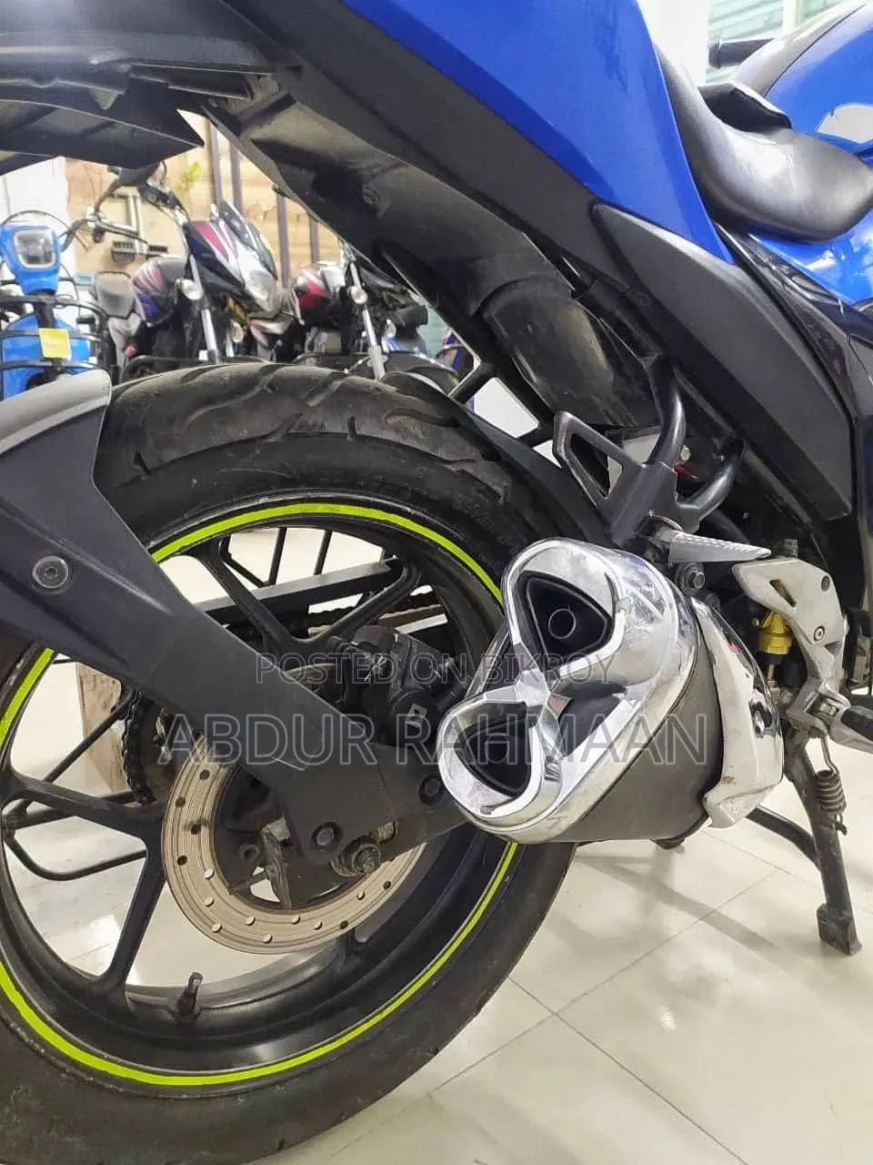 Suzuki Bike 2024 Blue