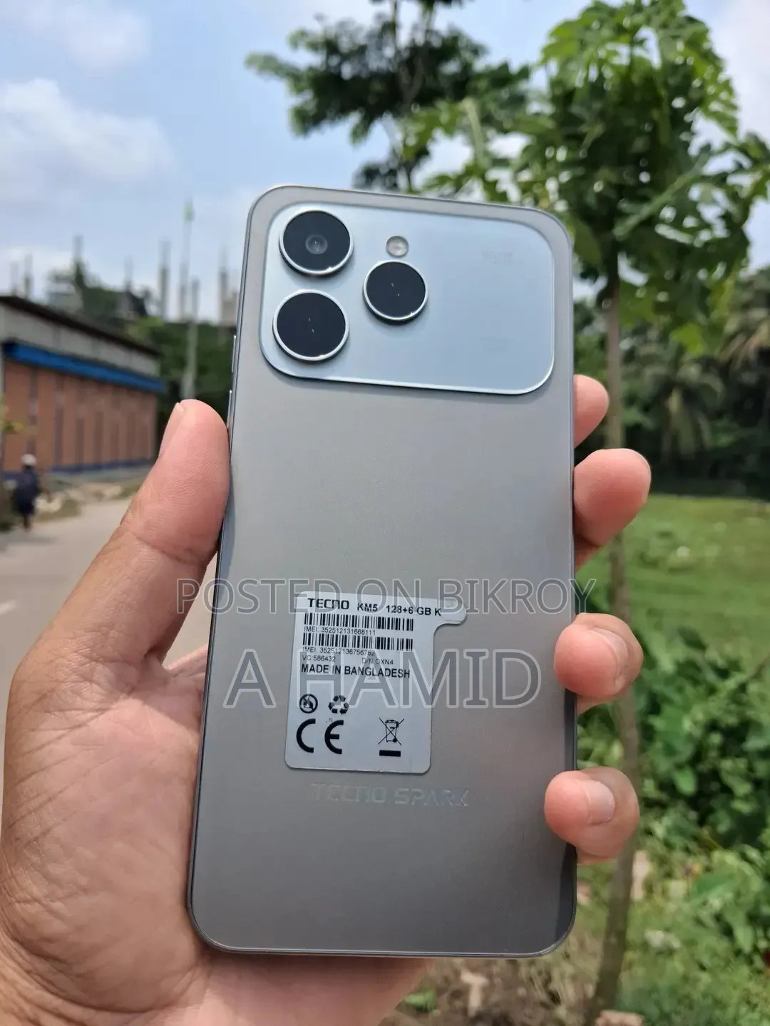 Tecno Spark 40 128 GB Gray