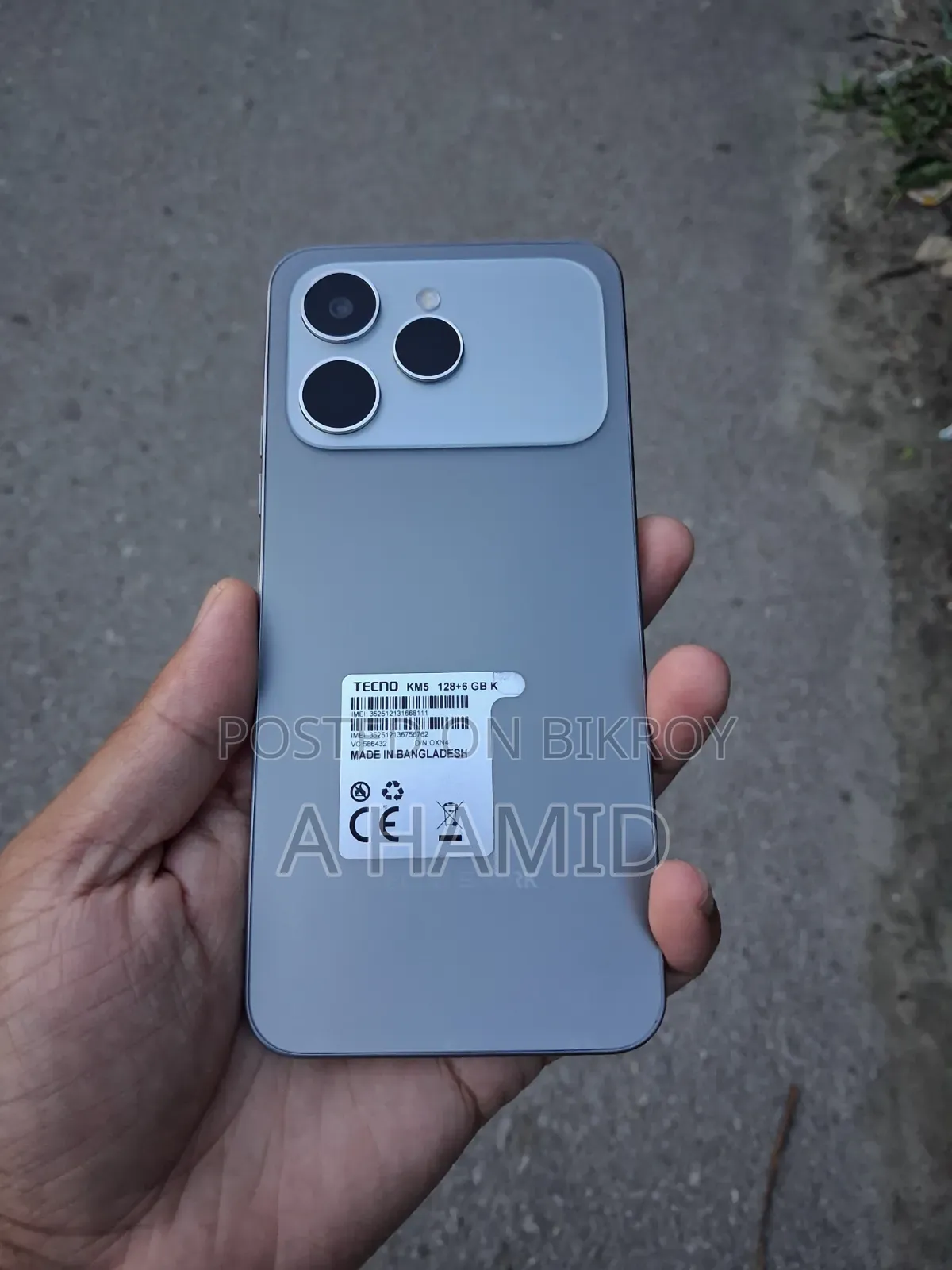 Tecno Spark 40 128 GB Gray