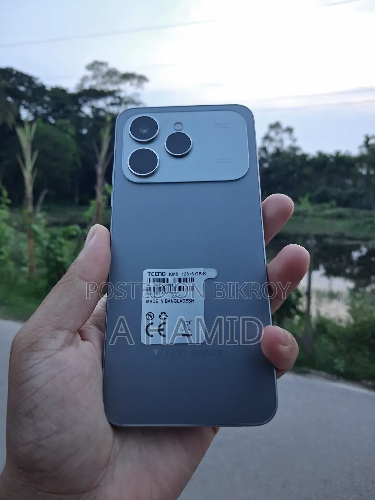 Tecno Spark 40 128 GB Gray