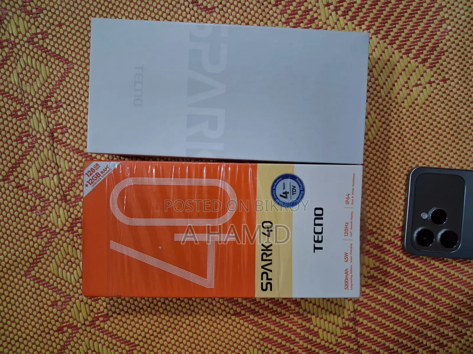 Tecno Spark 40 128 GB Gray