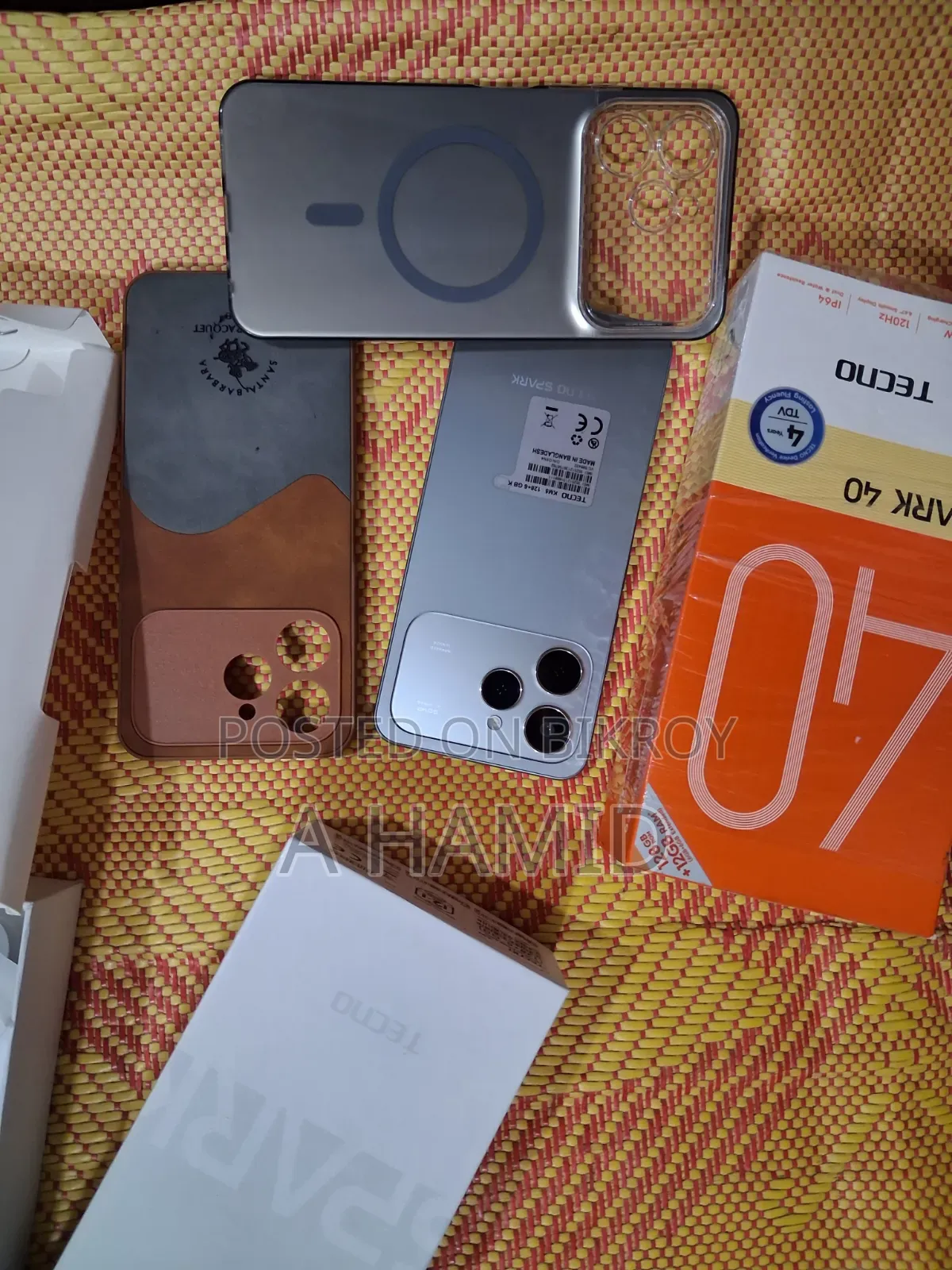 Tecno Spark 40 128 GB Gray