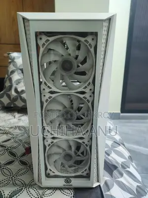 Revenger Shockwave RGB Mid Tower White ATX Gaming Desktop Casing