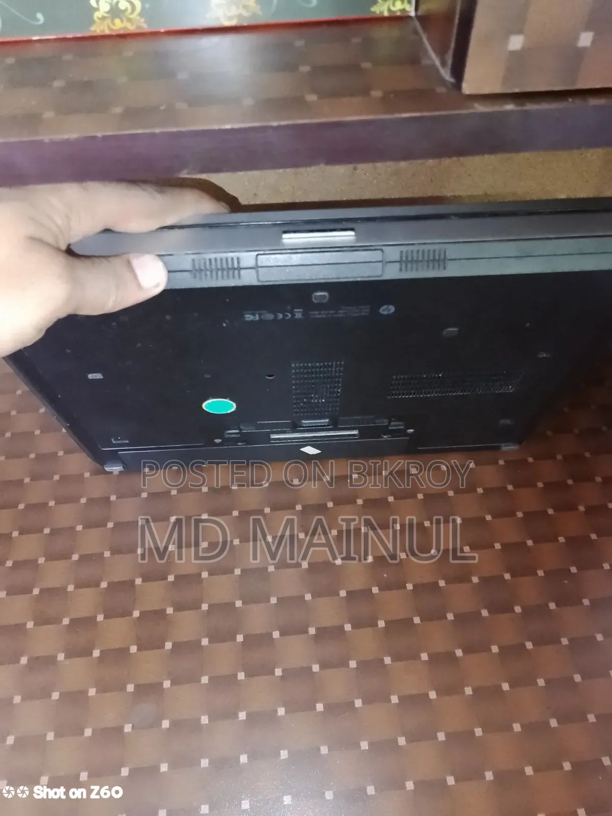 Laptop HP EliteBook 8470P 4GB Intel Core I5 HDD 500GB