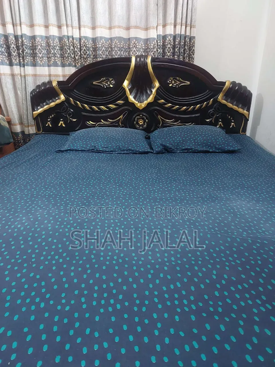 মালয়েশিয়ান প্রসেস কাঠের খাট