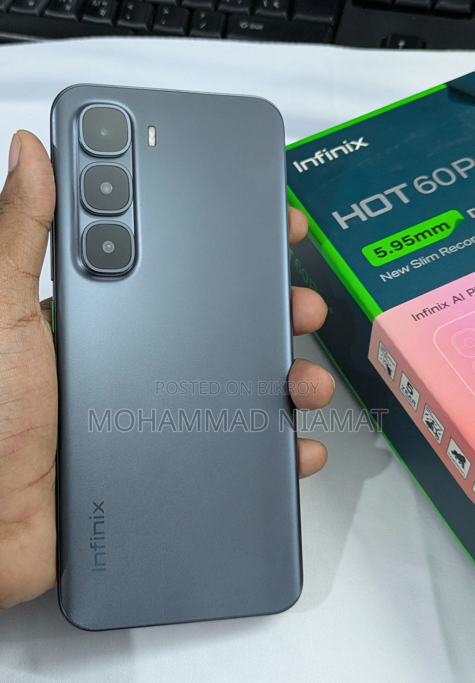 Infinix Hot 60 Pro+ 128 GB Black