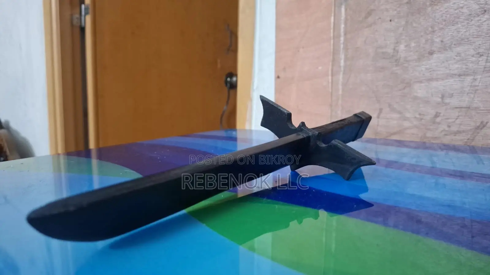 3D Printed Batman Dagger Mini Katana Tanto Blade