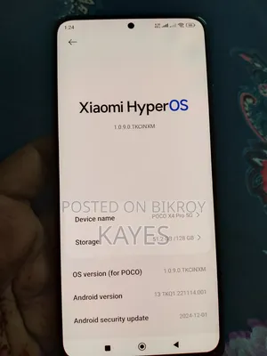 Xiaomi Poco X4 Pro 5G 128 GB Blue