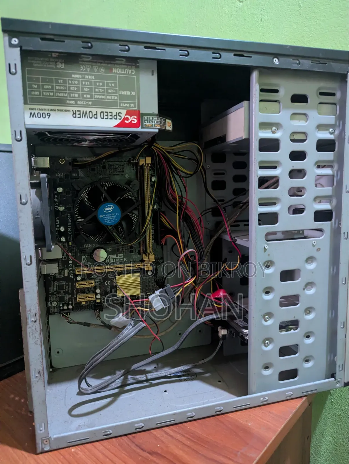 Desktop Computer Asus 4GB Intel Core 2 Duo SSD 500GB