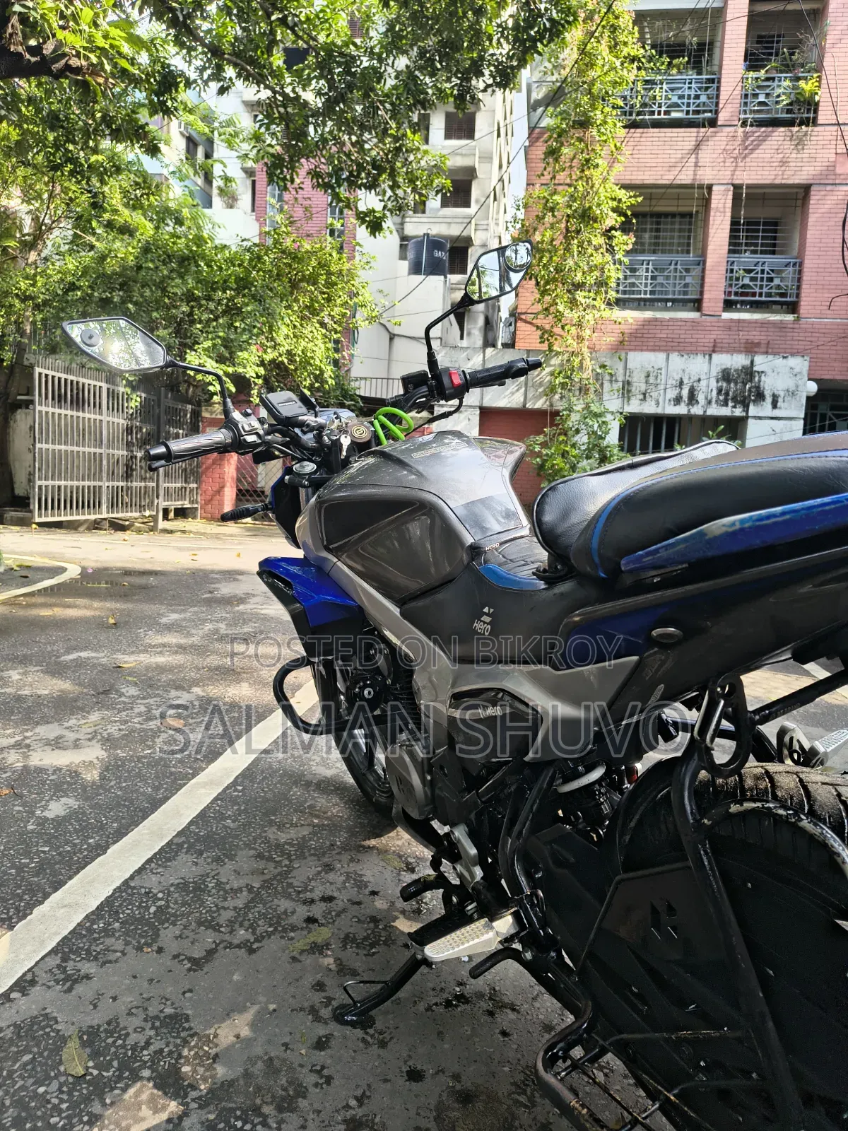 Hero Xtreme 125R 2024 Blue