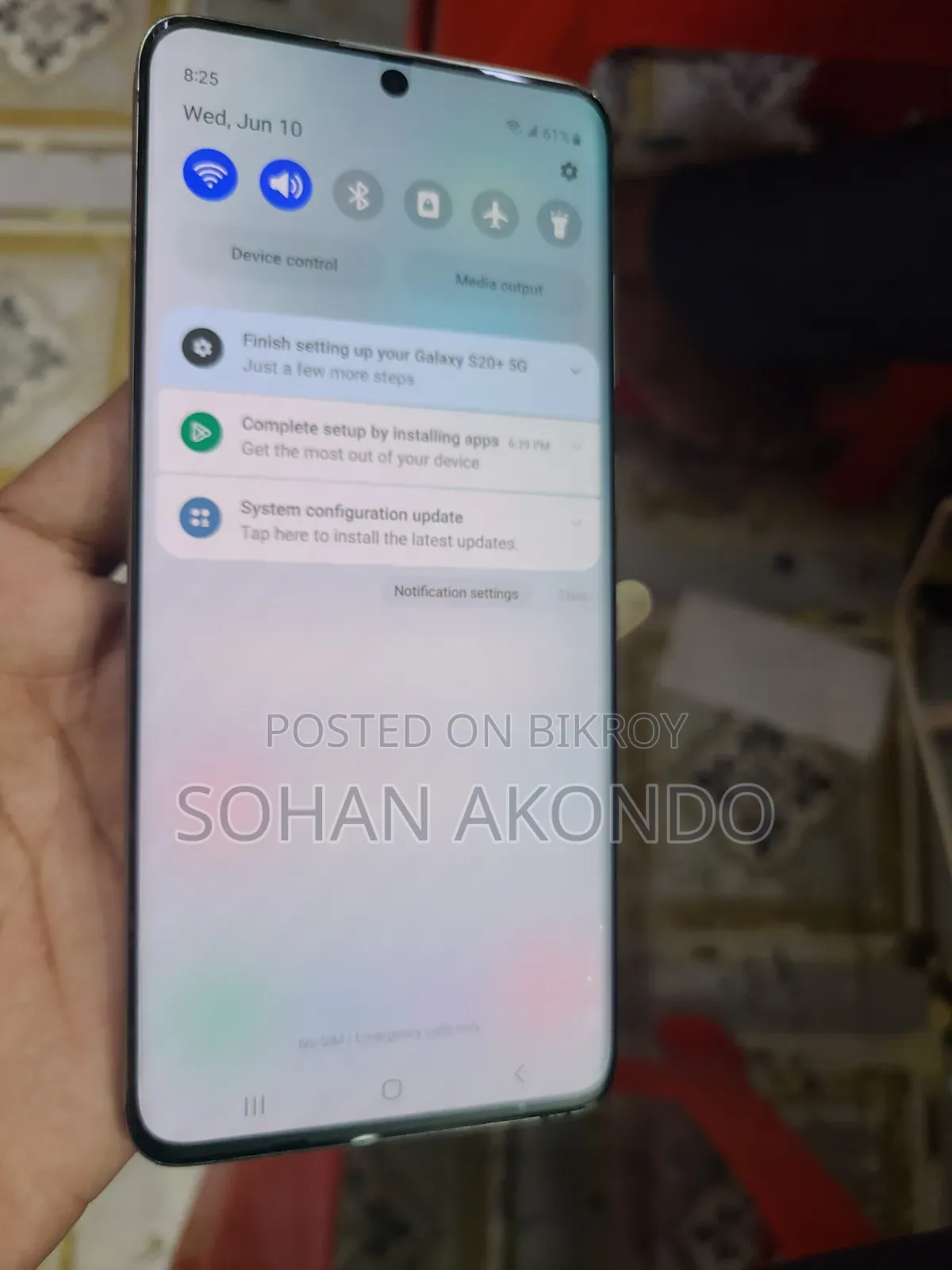 Samsung Galaxy S20+ 5G 128 GB Black
