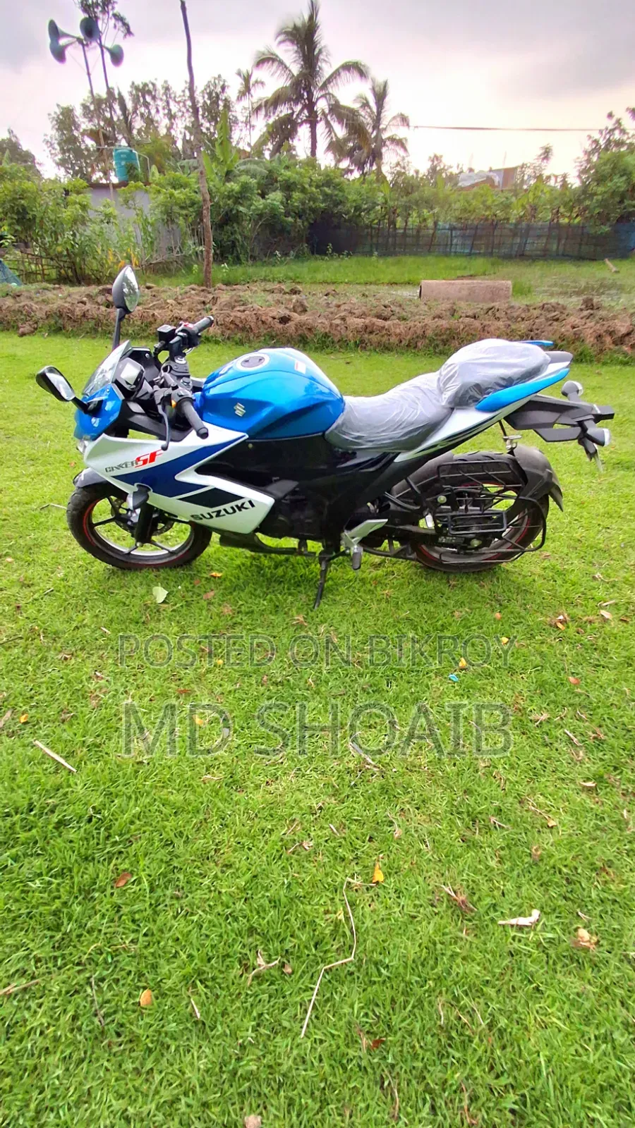 Suzuki Gixxer SF FI 2026 Blue