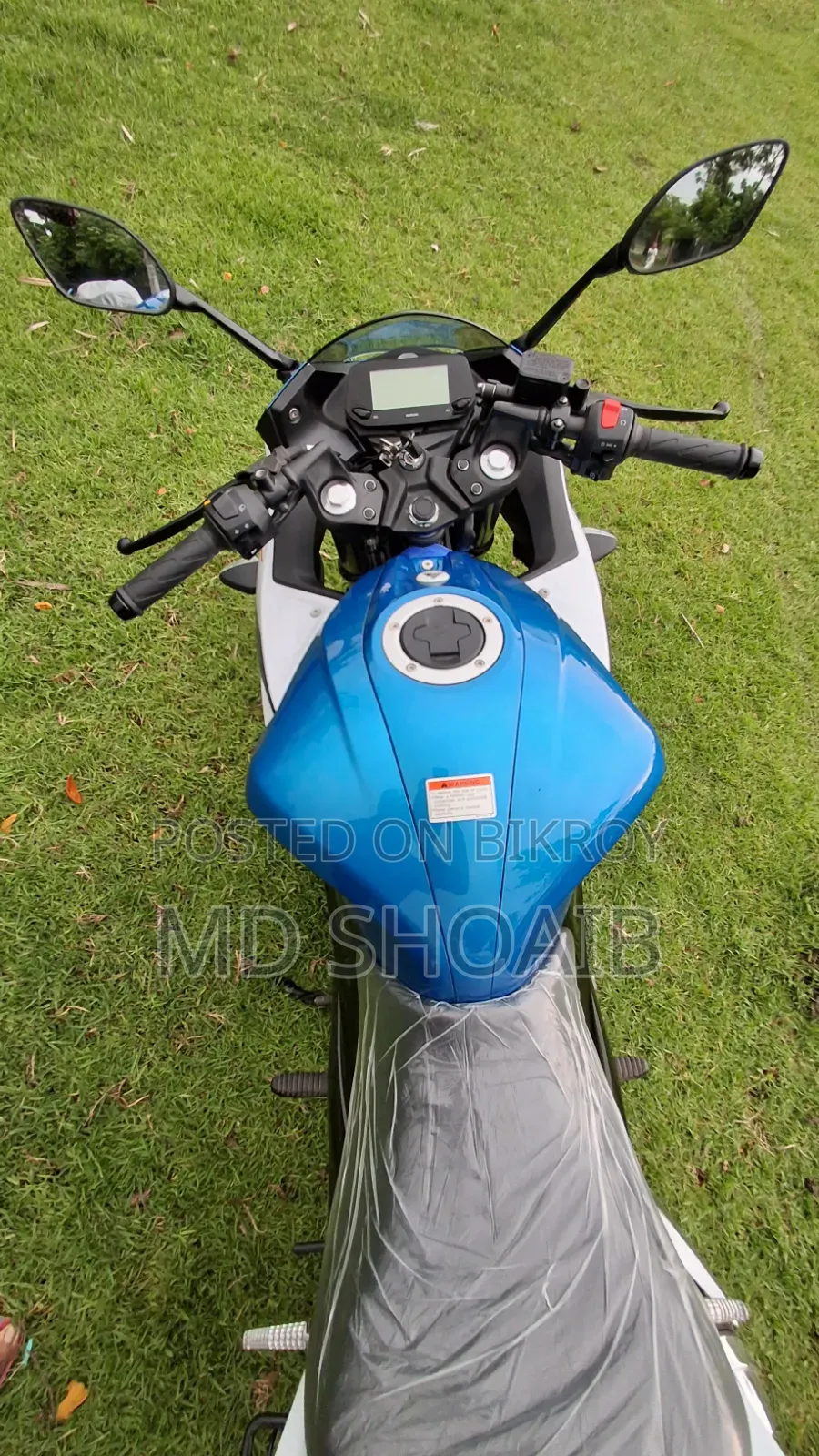 Suzuki Gixxer SF FI 2026 Blue