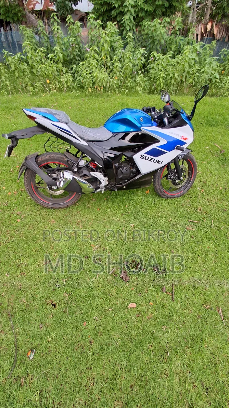 Suzuki Gixxer SF FI 2026 Blue