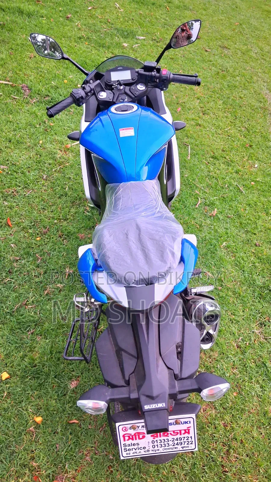 Suzuki Gixxer SF FI 2026 Blue