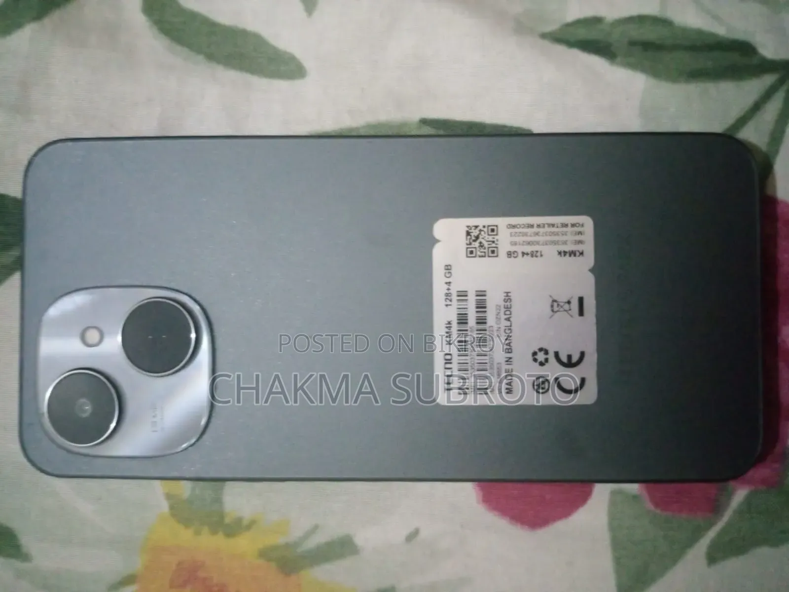 Tecno Spark 40 128 GB Black