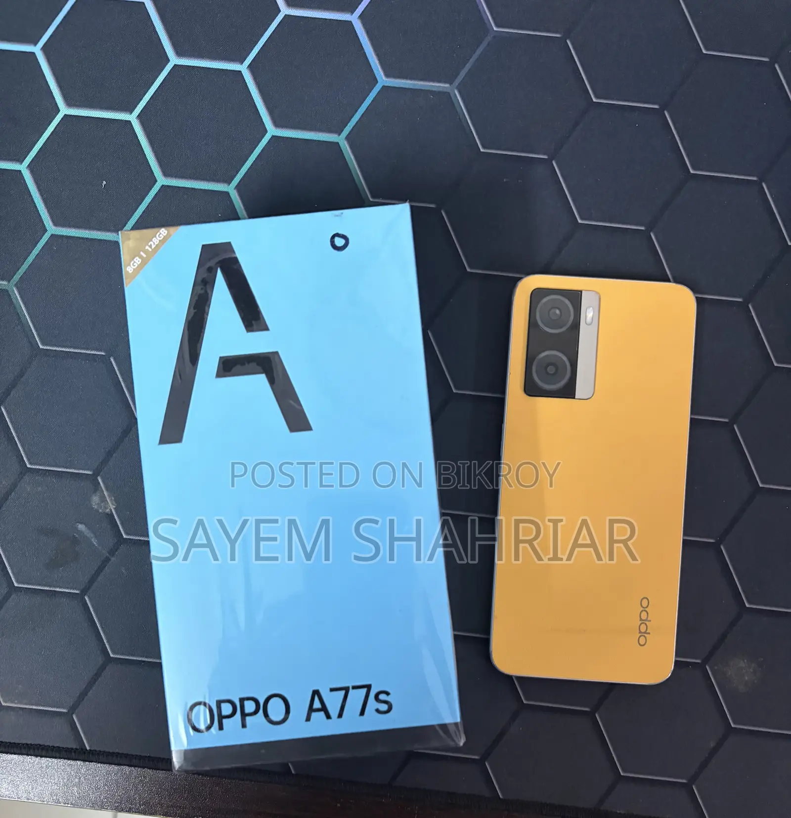 Oppo A77s 128 GB Yellow