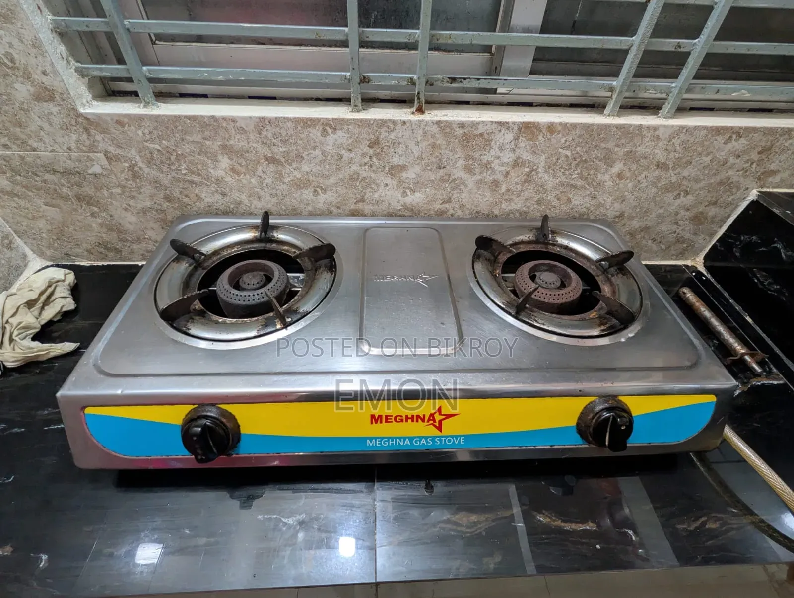 Meghna Double Burner Gas Stove