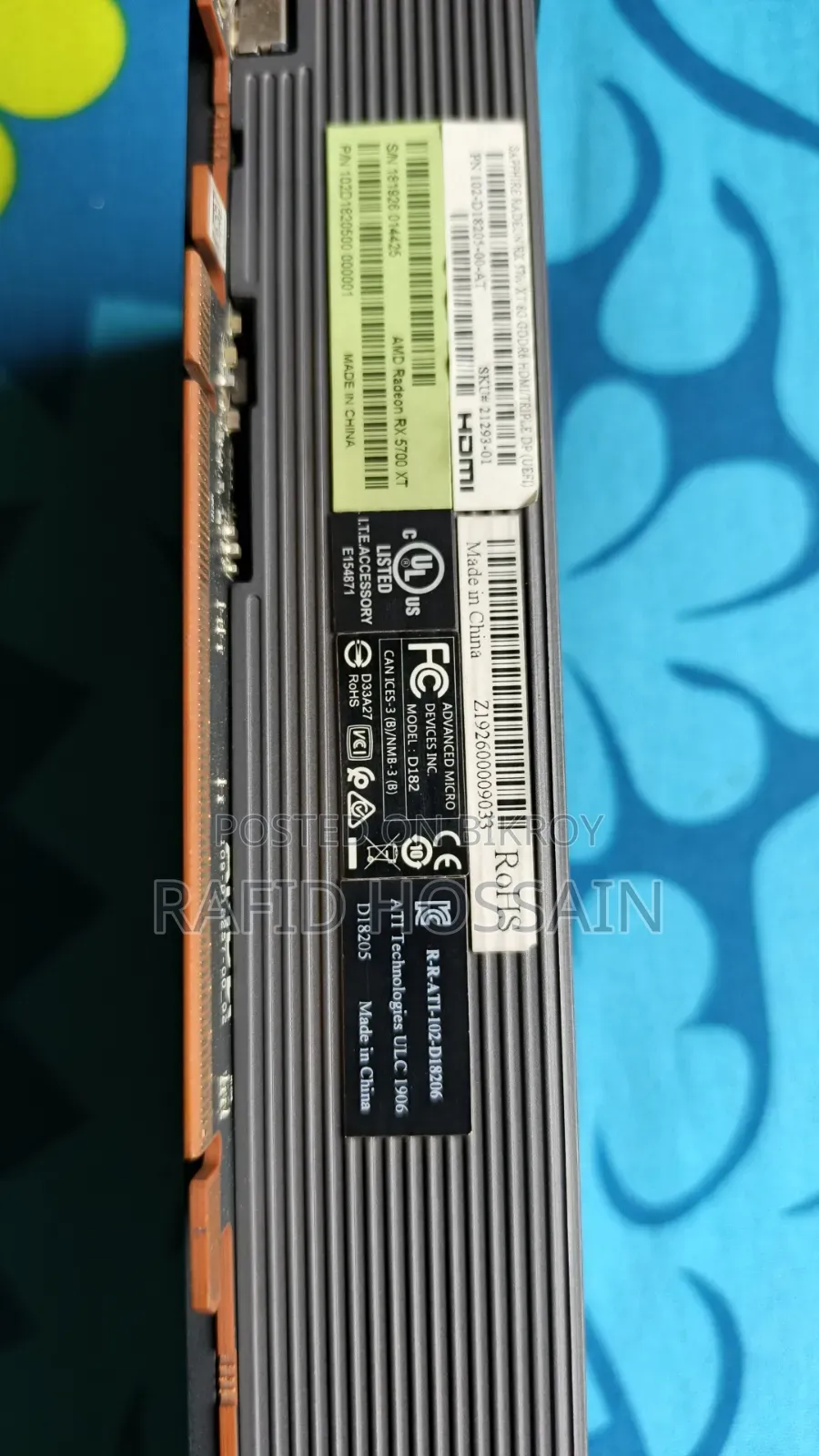 AMD Radeon Graphics Card for Sale