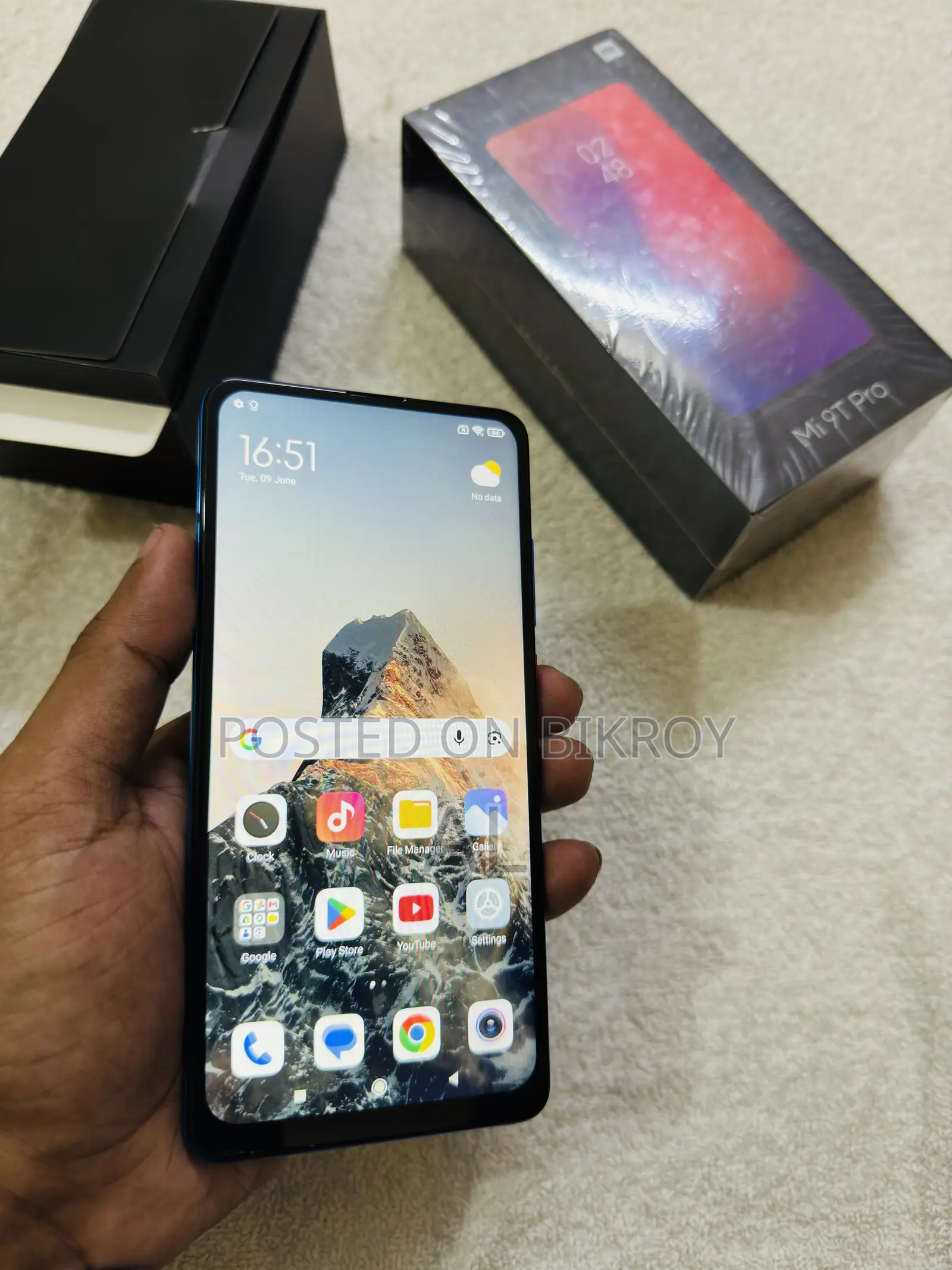 শাওমি মি ৯টি প্রো ১২৮ জিবি ব্লু