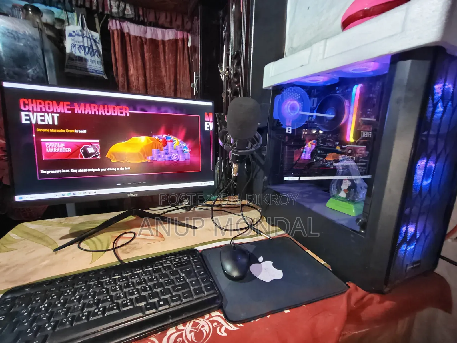Desktop Computer MSI Model 16GB AMD Ryzen 5 SSD 256GB