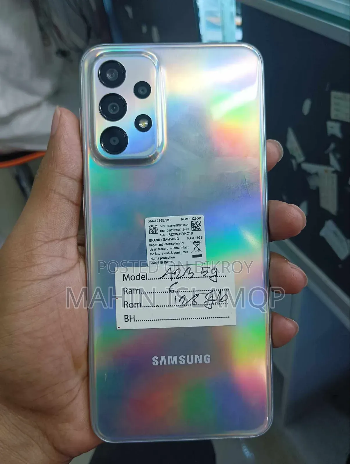 Samsung Galaxy A23 5G 128 GB Silver