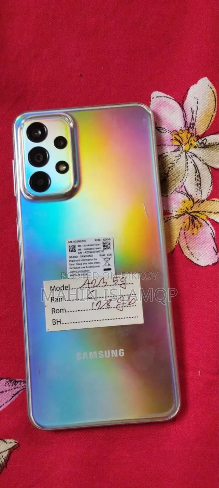 Samsung Galaxy A23 5G 128 GB Silver