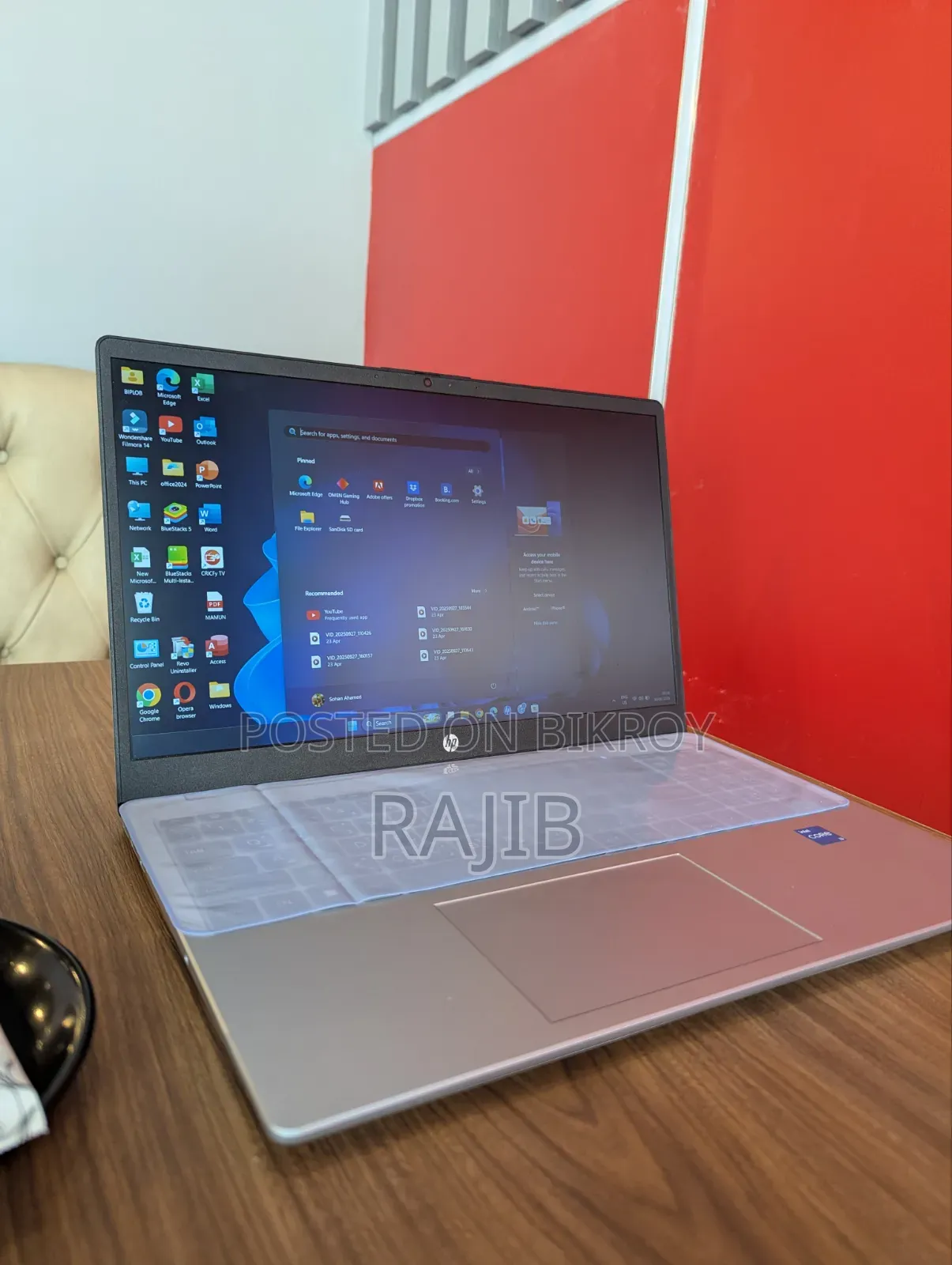 Laptop HP 15 8GB Intel Core I3 SSD 256GB