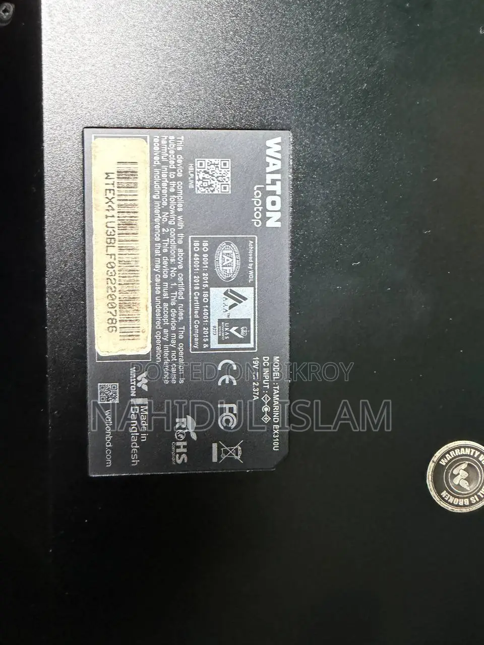 Laptop 8GB Intel Core I3 SSD 500GB