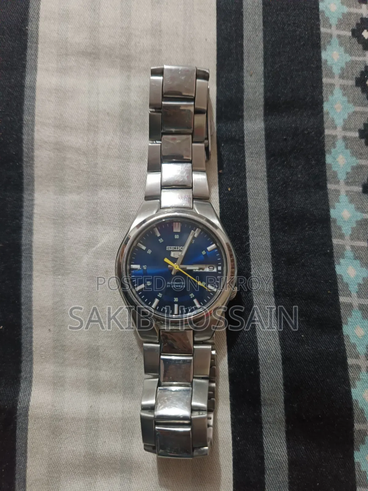 Seiko 5 অটোমেটিক ২১ জুয়েলস
