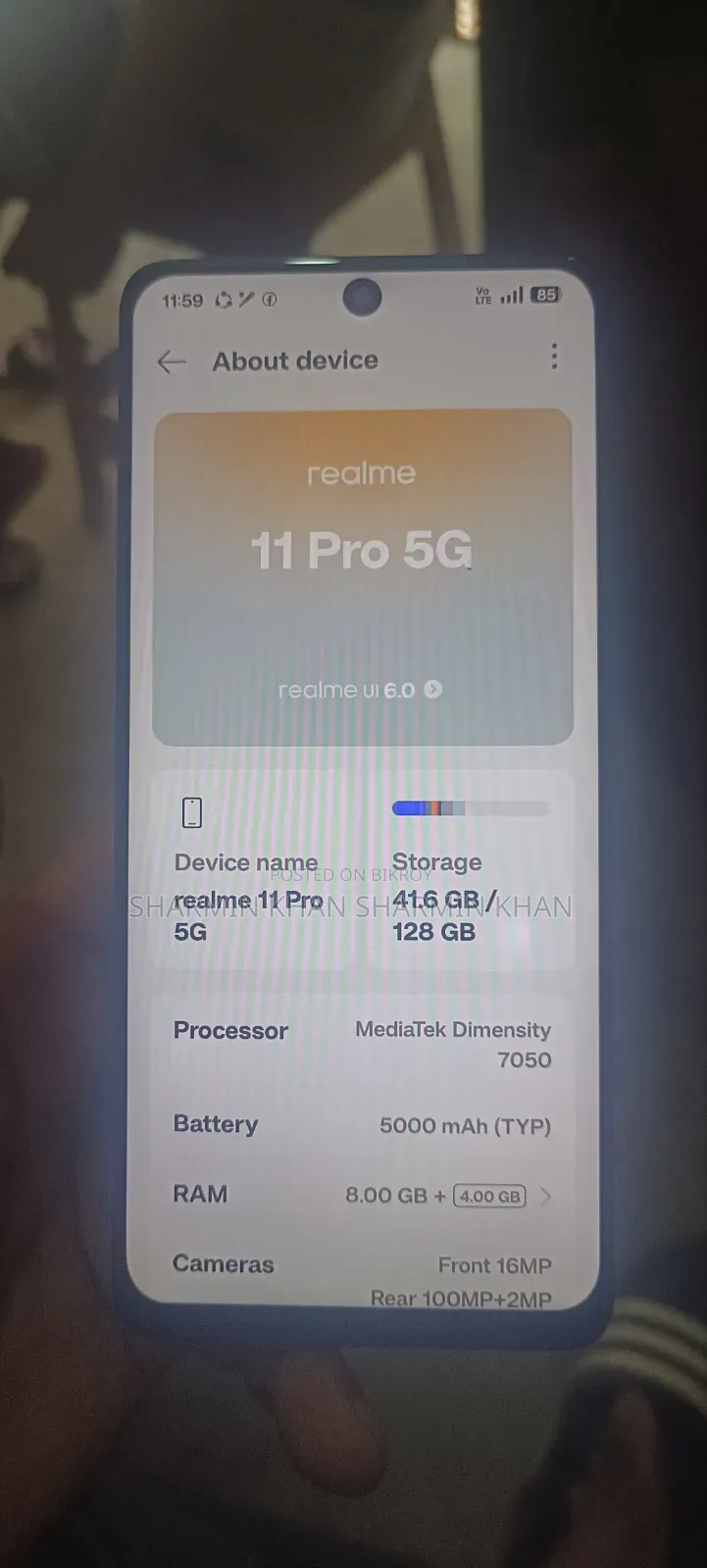 Realme 11 Pro 128 GB White