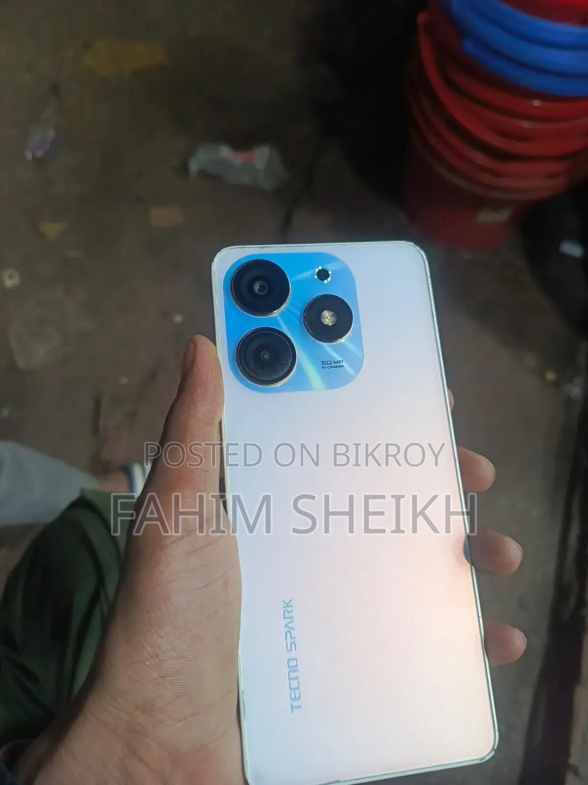 Tecno Spark 10 Pro 128 GB White