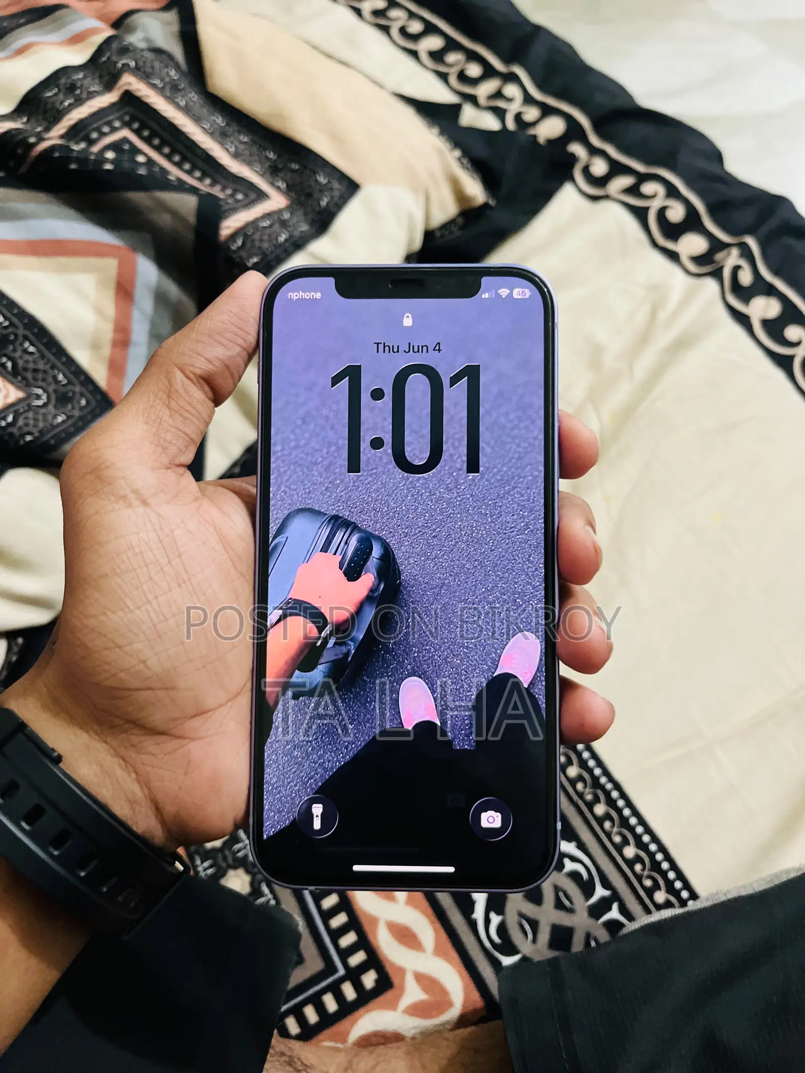 অ্যাপল আইফোন ১২ ১২৮ জিবি পার্পল