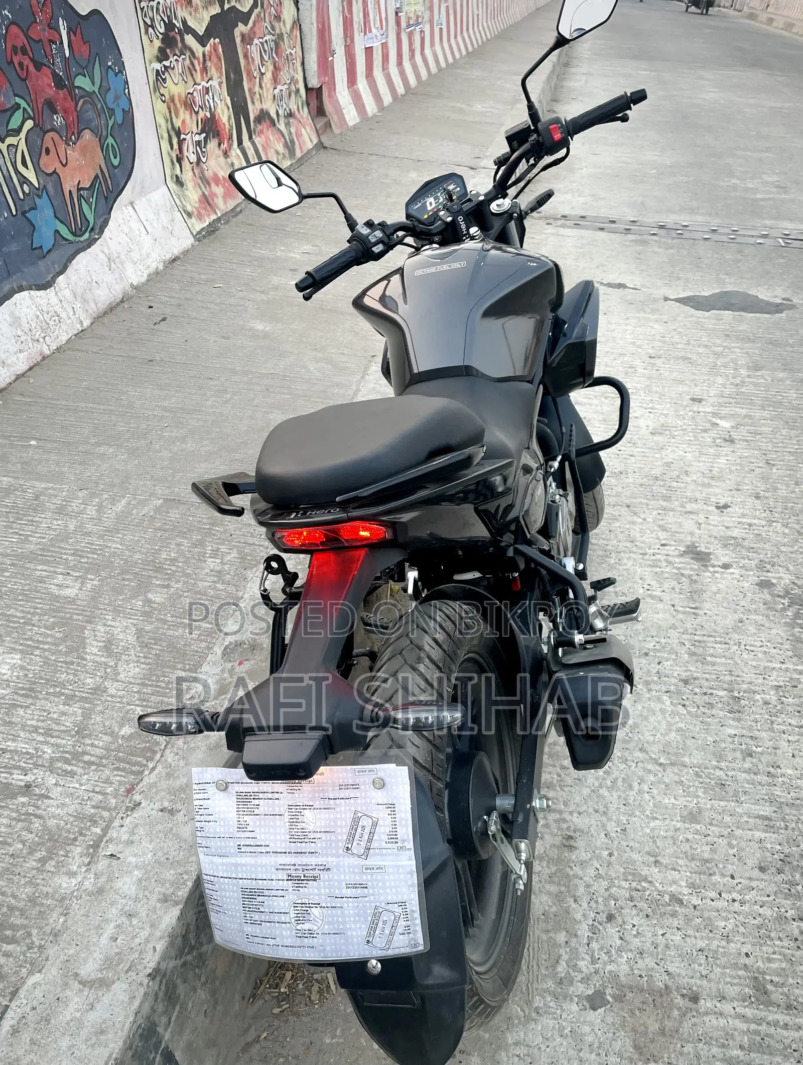 New Hero Xtreme 125R 2025 Black