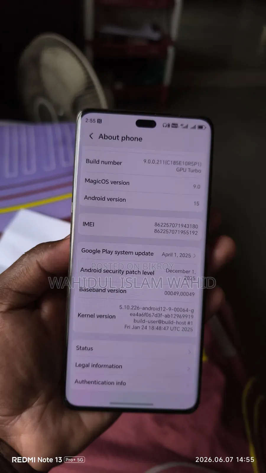 Honor X9c 256 GB Bronze