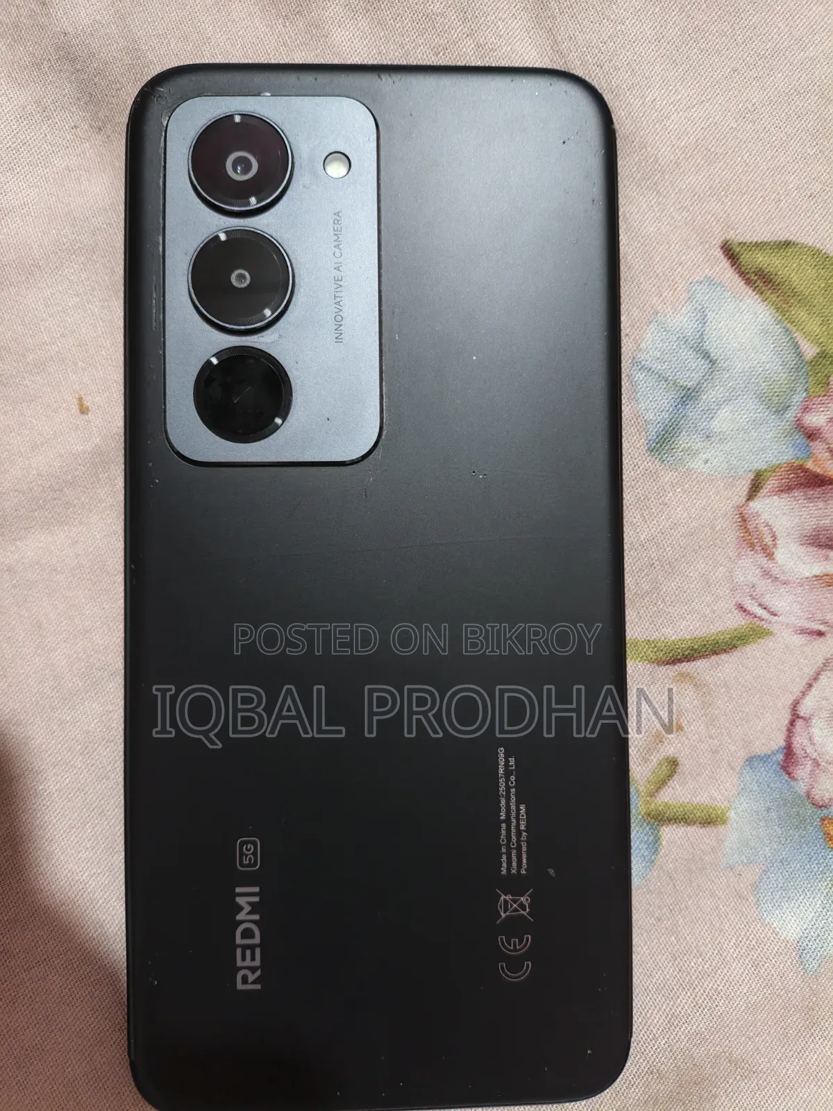 Xiaomi Redmi 15 5G 256 GB Black