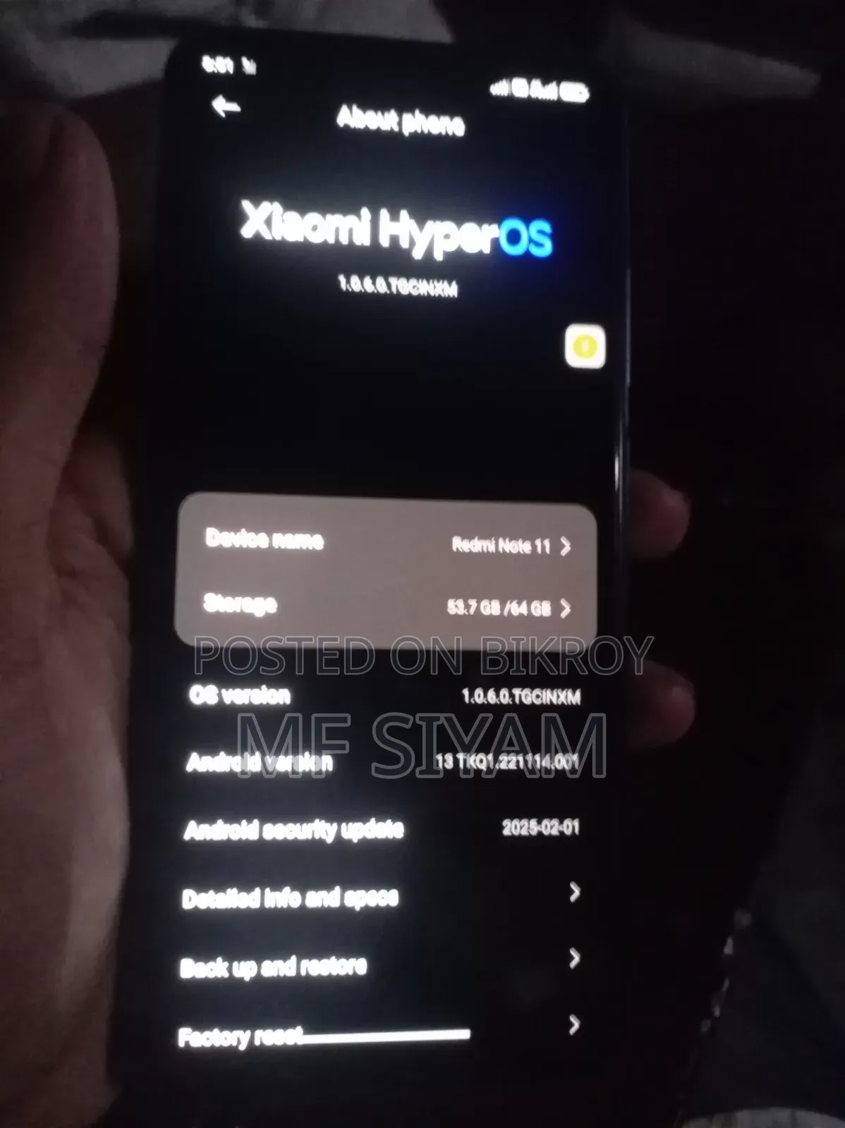 Xiaomi Redmi Note 11 128 GB
