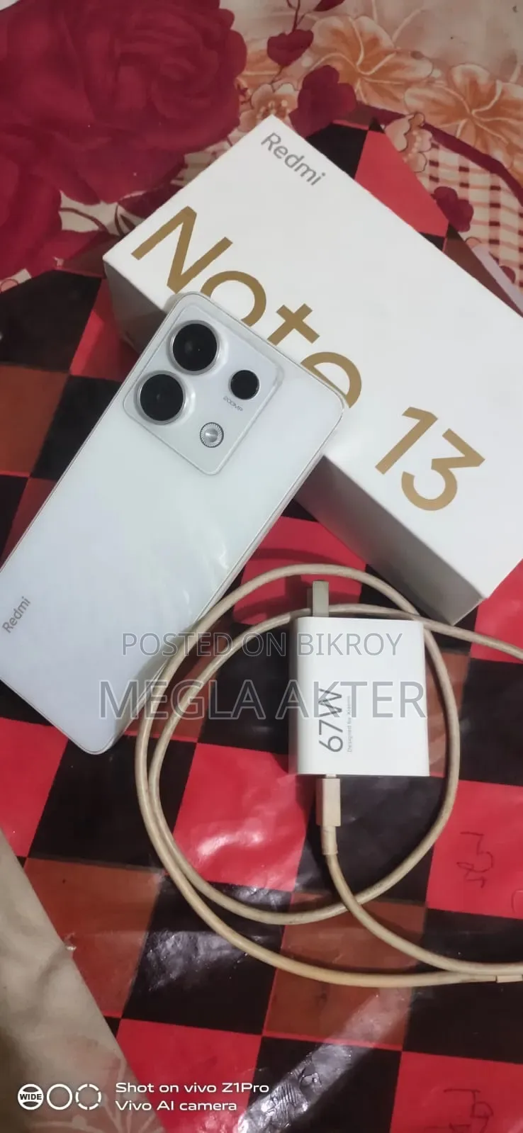 Xiaomi Redmi Note 13 ২৫৬ জিবি সাদা