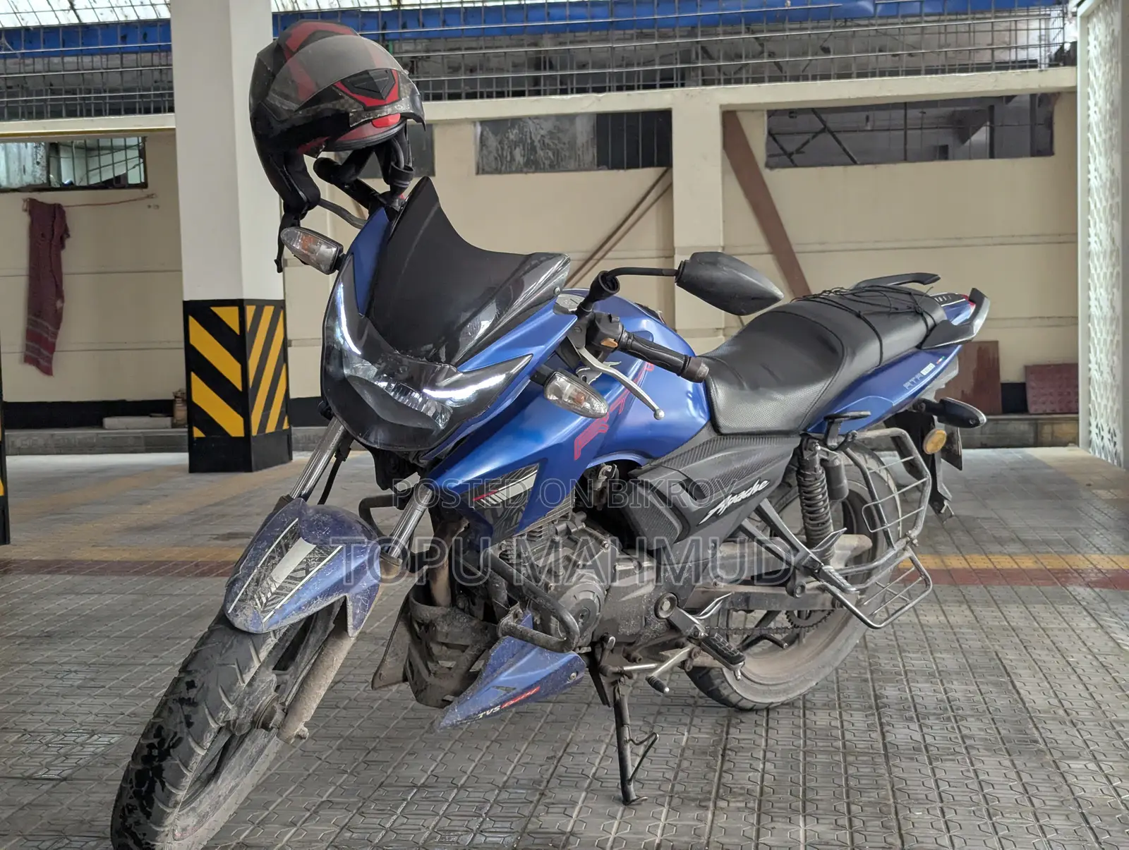 TVS Apache RTR 160 2V 2021 Blue