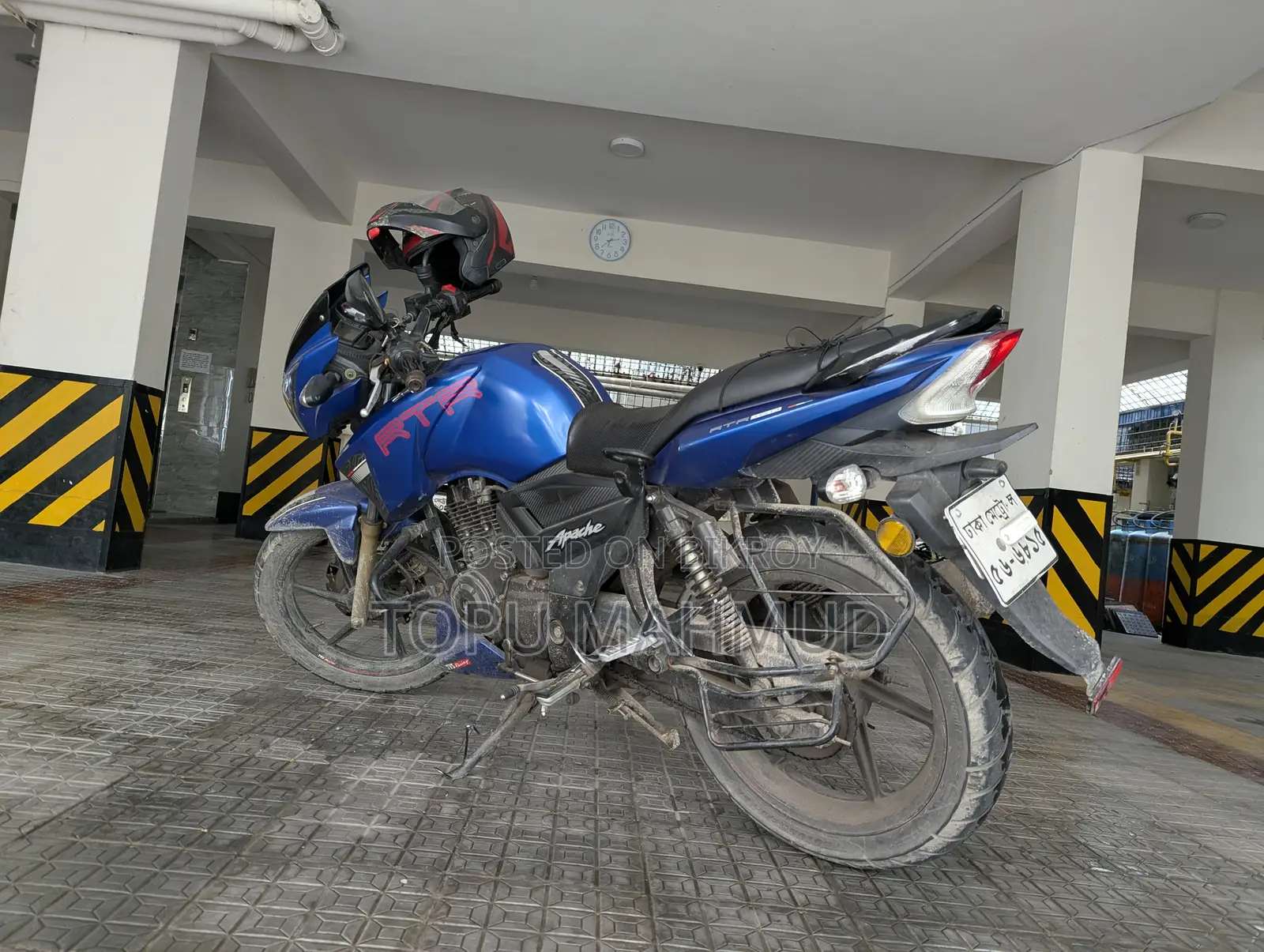 TVS Apache RTR 160 2V 2021 Blue