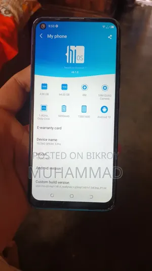 Tecno Spark 5 Pro 64 GB Blue