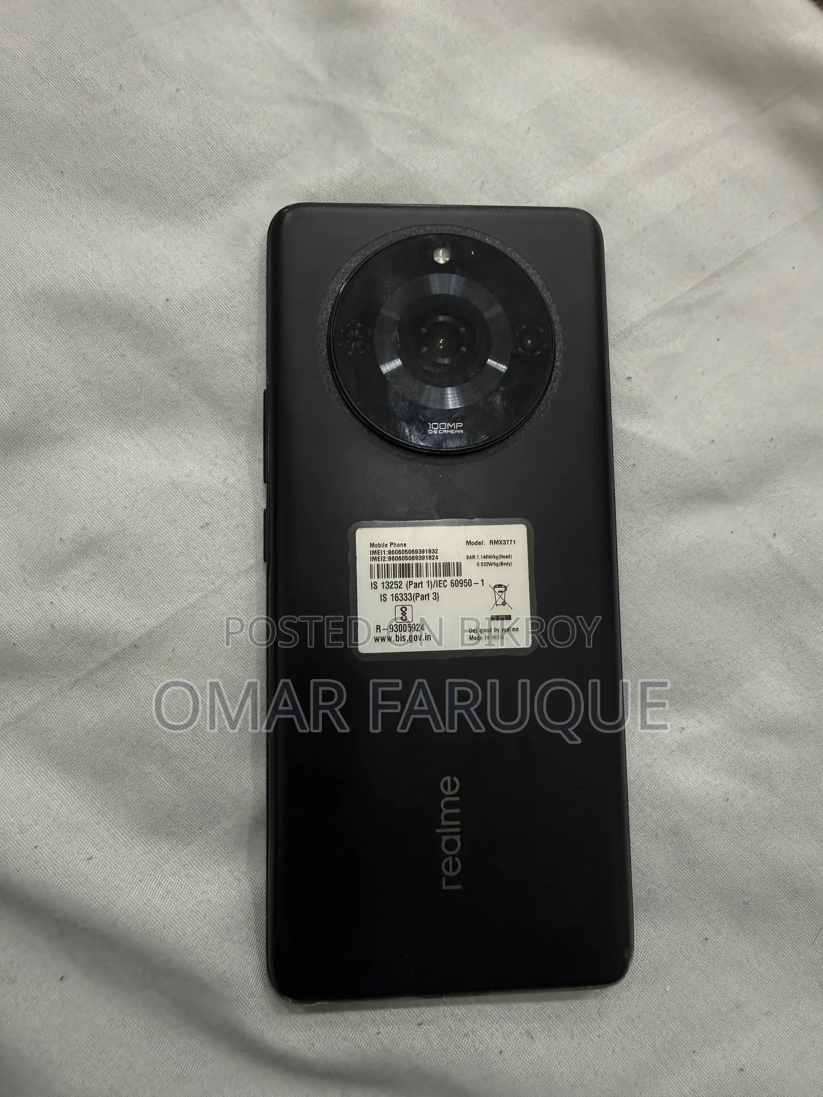 Realme 11 Pro 256 GB Black