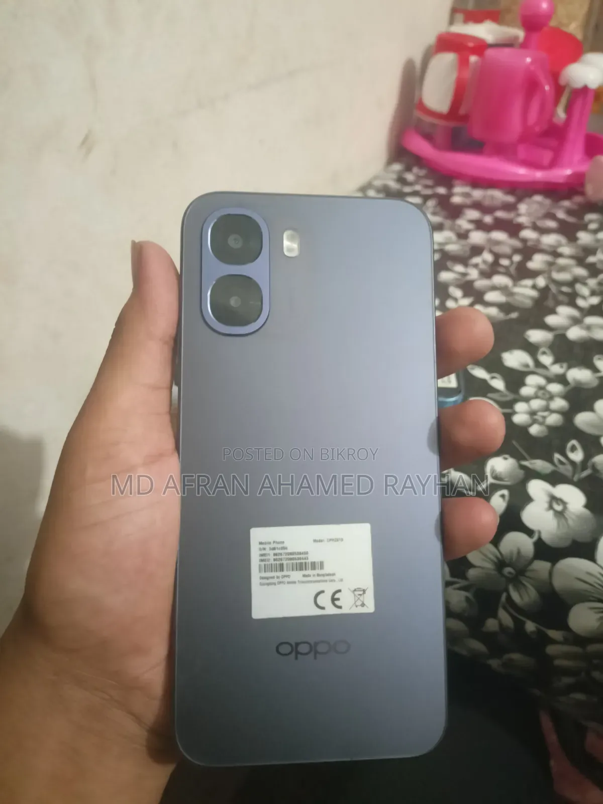 Oppo A6x 64 GB Blue