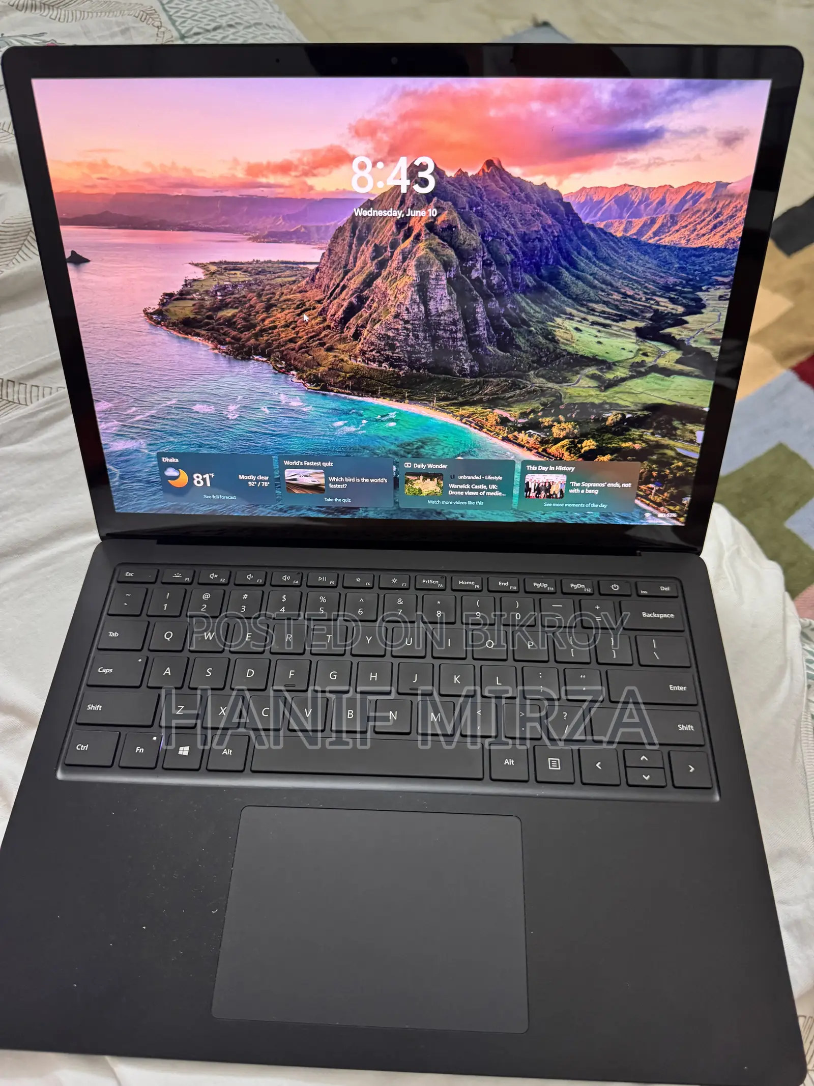 Laptop Microsoft Surface Laptop 4 16GB AMD SSD 512GB