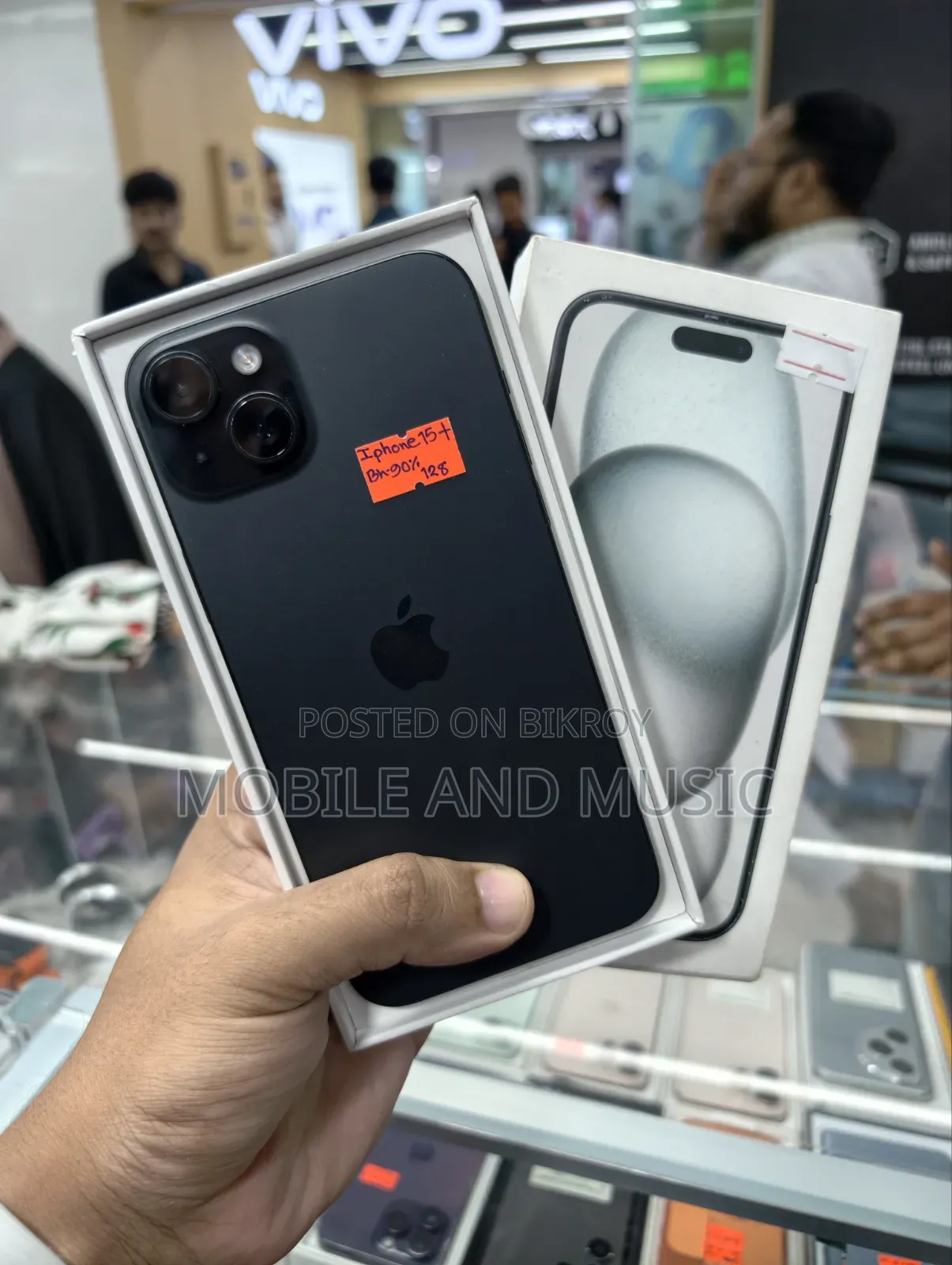 Apple iPhone 15 Plus 128 GB Black