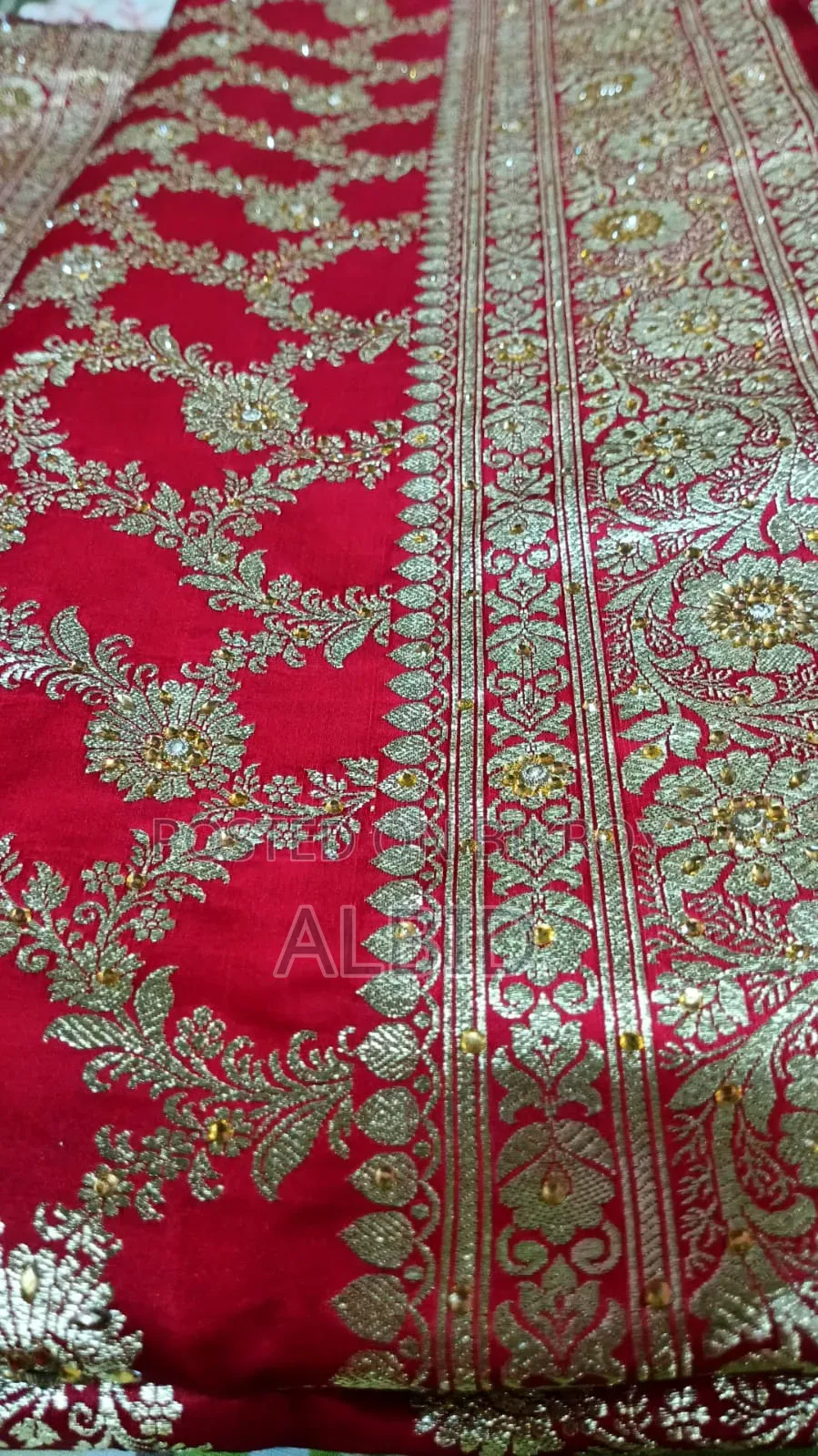 New Bride Saree for Taka. Full body stone. Trending new saree
