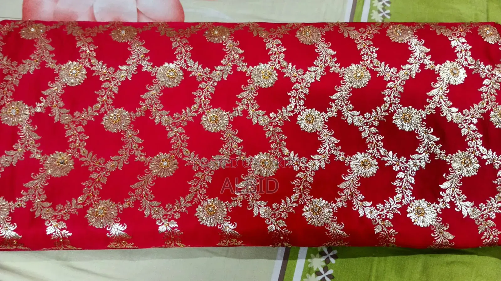 New Bride Saree for Taka. Full body stone. Trending new saree