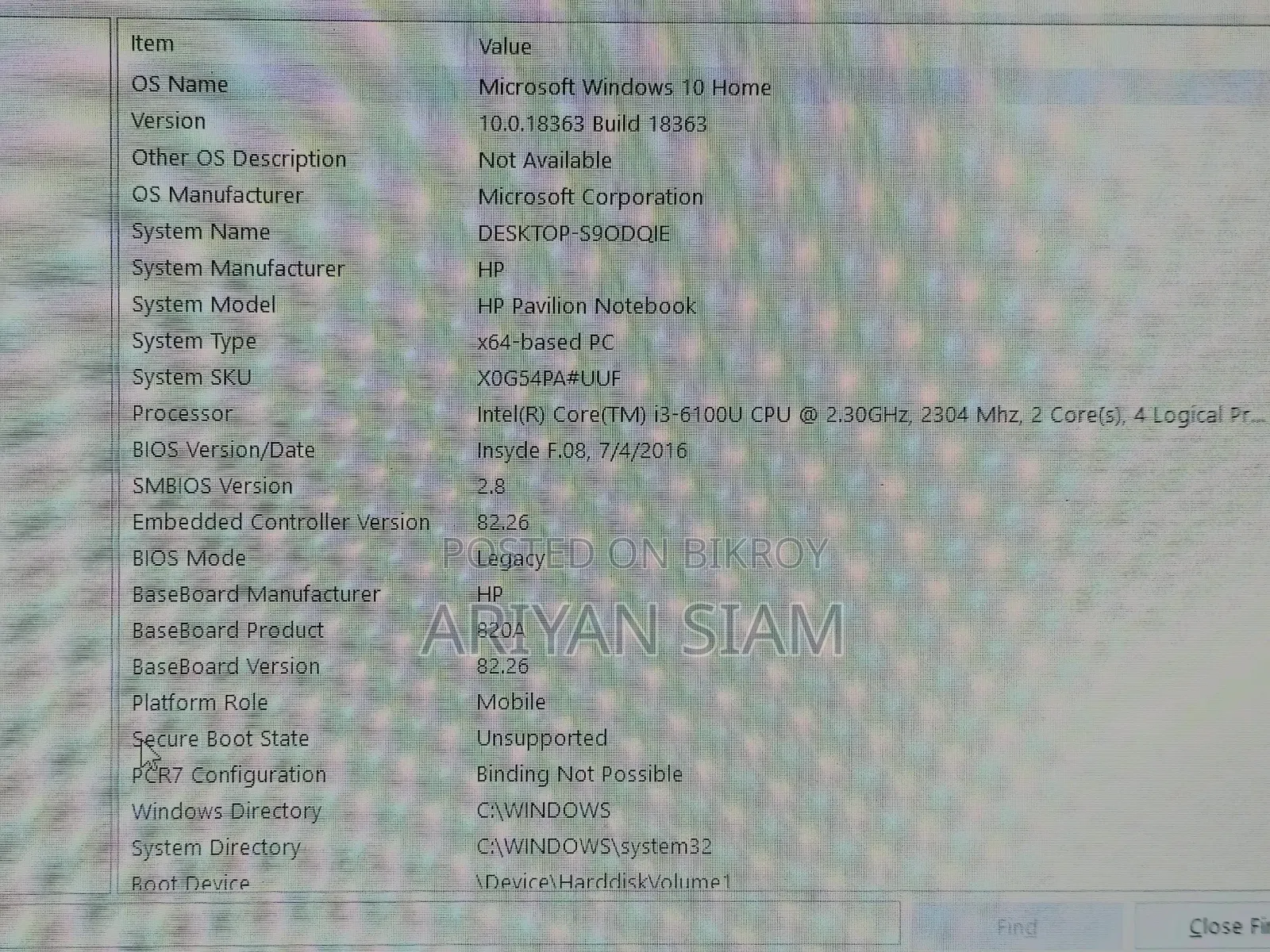 Laptop HP Pavilion 13 X360 4GB Intel Core I3 SSD 512GB