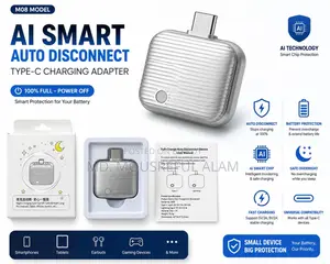 Ai-Powered Full Charge Auto Disconnect Adapter for Type-C Devices