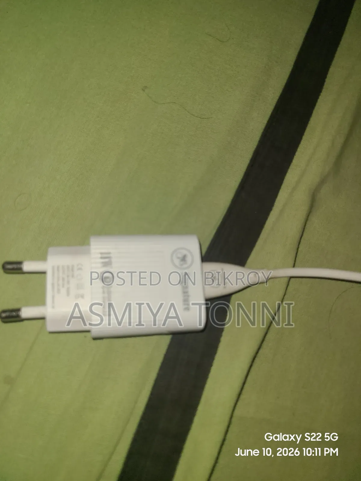 18W Fast Charger With Cable